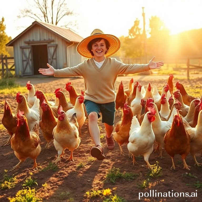 Why Do My Chickens Follow Me?